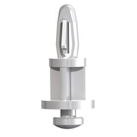 Essentra Snap Lock Support 3.2 mm Nylon 6/6 UL94 V-2 Natural [KSLBN-2-01]; 10011065