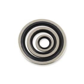 Essentra Bonded Washer M16 Steel;NBR 80 Nitrile NBR 80 [178105269999]; 10358559
