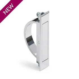 Essentra Recessed Pull Handle 100.0 38.5 16.8 Zinc Silver [20021696]; 20021696