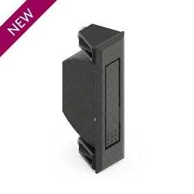 Essentra Recessed Pull Handle 81.0 31.0 16.0 Zinc Black [20021702]; 20021702