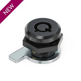 Essentra Quarter Turn Latch 9.0 mm 9.0 mm Black Zinc [20030834]; 20030834