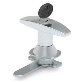 Essentra T-Handle Latch 11.5 mm 62.0 mm Die Cast Zinc Alloy Natural [0101102002E]; 20048013
