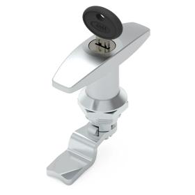 Essentra T-Handle Latch 14.5 mm 45.0 mm Die Cast Zinc Alloy Natural [110110238E]; 20062132