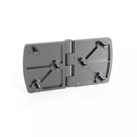 Essentra Leaf Hinge 80.0 mm 150.0 mm 15.0 mm Black [1399113E]; 20063269