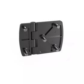 Essentra Leaf Hinge 80.0 mm 110.0 mm 15.0 mm Black [1399122E]; 20063283