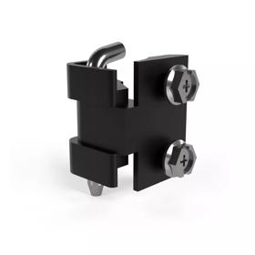 Essentra Corner Hinge 37.0 mm 31.0 mm Zinc [098122E]; 20121600