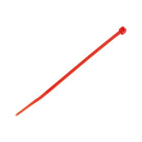 Essentra Cable Tie 2.5 mm 100.0 mm 25.0 mm Nylon 6/6 Red [460177-R]; 10244302