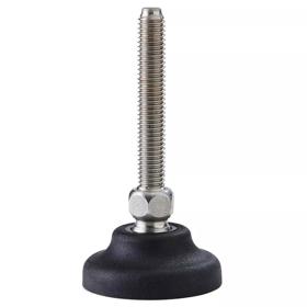 Essentra Adjustable Feet 40.0 mm M8 X 50 Black [493670]; 10274514
