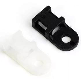 Essentra Cable Tie Holder Screw 9.0 mm Nylon 6/6 Natural [460338]; 10246139