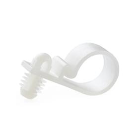 Essentra Cable Clamp Fir Tree 12.7 mm 7.92 mm Nylon 6/6 Natural [BHLWHC-500-01]; 10000656