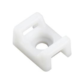 Essentra Cable Tie Holder Screw 8.2 mm Nylon 6/6 Natural [FTH-14R-01-M]; 10009284