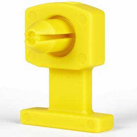 Essentra Cable Tie Holder Nylon 6/6 Yellow [FTH-22-01]; 10155189