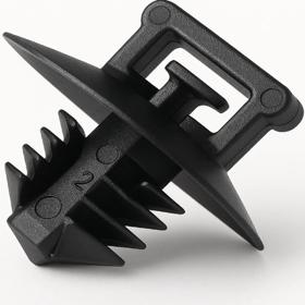 Essentra Cable Tie Holder Nylon 6/6 Black [FTH-36-01BK]; 10009505