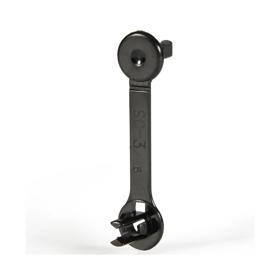 Essentra Cable Clamp 0.8 mm 3.2 mm 5.6 mm Nylon 6/6 Black [RSC-3-01]; 10024157
