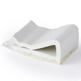 Essentra Cable Clamp Adhesive 1.5 mm 13.0 x 9.5 mm PPE;PS White [SWC-0]; 10174395