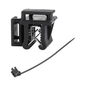 Essentra Cable Tie Holder Edge Mount Nylon 6/6;Stainless Seel Black [550251]; 10300510