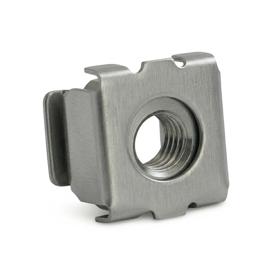 Essentra Cage Nuts M6 9.3 mm 12.5 mm Steel [34002401]; 10371503