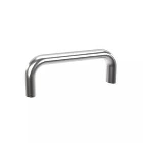 Essentra Cabinet Handle Rear Mounting 128.0 20.0 51.0 Aluminium [20251895]; 20251895