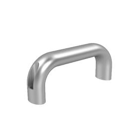 Essentra Cabinet Handle Front Mounting 160.0 20.0 51.0 Aluminium [20251680]; 20251680