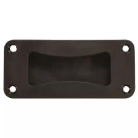 Essentra Recessed Handle 133.0 mm 22.0 mm PA Black [1287197]; 10203941