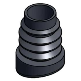 Essentra Tube Insert 25.0 mm 1.5 mm 2.0 mm Black PE [497421]; 10280287