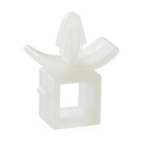Essentra Snap Lock Support 14.0 mm Nylon 6/6 UL94 V-2 Natural [CBSS-10-01]; 10001400