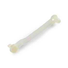 Essentra Cable Clamp 0.8 mm 2.4 mm 15.9 mm Nylon 6/6 Natural [CH-2-01]; 10152713