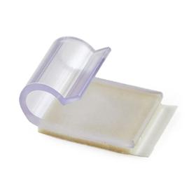 Essentra Cable Clamp 3.2 mm 6.0 mm 11.1 mm PVC Transparent [MKKJ-2-RT]; 10160725