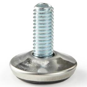 Essentra Adjustable Feet 30.0 mm M10 20.0 mm Black [465350]; 10257050