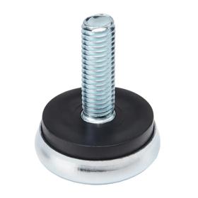 Essentra Adjustable Feet 30.0 mm M8 Black [465353]; 10257081