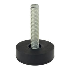 Essentra Adjustable Feet 30.0 mm M8 38.0 mm Rubber [499424]; 10291443