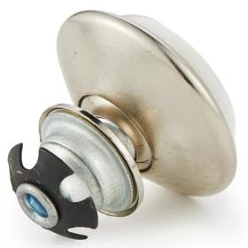 Essentra Push-In Glide 31.0 mm White Nylon;Steel [551614]; 10302996