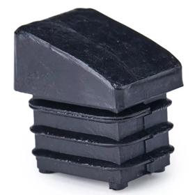 Essentra Right Angle Tube Insert 20.0 mm 15.0 mm 1.0 mm 2.0 mm Black PE [460769]; 10246733