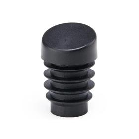 Essentra Tube Insert 18.0 mm 1.5 mm 2.0 mm Black PE [497419]; 10280263