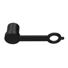 Essentra Grease Nipple Cap 6.0 mm TPE Black [20571528]; 20571528
