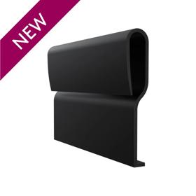 Essentra Bevel Protection 1.0 mm 27.0 mm PVC Black [20592011]; 20592011