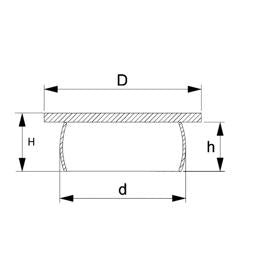 Essentra Push-In Plug 111.7 mm 16.5 mm 123.0 mm LDPE Natural [20592547]; 20592547
