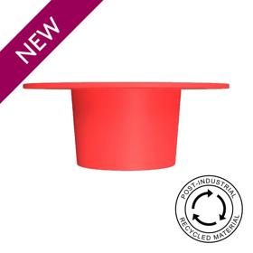 Essentra Tapered Cap & Plug LDPE - PIR 14.7 mm 16.9 mm Red [20595692]; 20595692