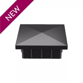Essentra Square Tube Insert 50.0 mm 1.2 mm Black ABS [20600013]; 20600013