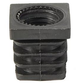 Essentra Stud Mount Leveling Feet 45.0 mm M30 30.0 mm Black [465491]; 10257623