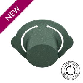 Essentra Centre Pull Tab Plug 19.0 mm 21.5 mm LDPE - PCR Green [20747862]; 20747862
