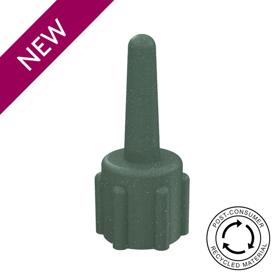 Essentra Collar Plug M3 8.0 mm Green LDPE - PCR [20750435]; 20750435