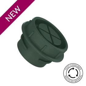 Essentra Easy Fit Plug 67.8 mm LDPE - PCR Green [20751289]; 20751289