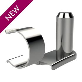 Essentra Clevis Retention Clip 6x12 6.0 12.0 303 Stainless Steel [20760403]; 20760403