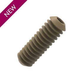 Essentra Set Screw Hexagonal Drive M5 6.0 2.5 PEEK [20767433]; 20767433