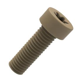 Essentra Cap Screw Torx Head M5 25.0 8.5 PEEK Beige [20834616]; 20834616