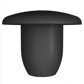 Essentra Push-In Plug 3.3 mm 6.0 mm 12.0 mm LDPE - PIR Black [55003222003]; 20835873