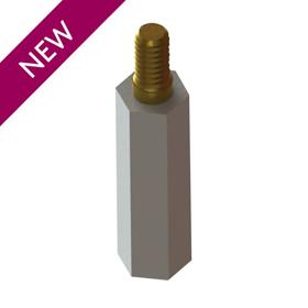 Essentra Male To Female Standoff Hexagonal M4 30.0 mm Nylon 6/6 [ISM4H-8-30-2]; 20817985