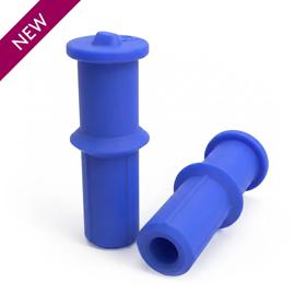 Essentra Dual Fit Cap-Plug M6 M12 6.50 mm 35.0 mm Blue Silicone [20978099]; 20978099