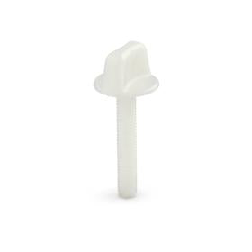 Essentra Knurled Screw M5 30.0 mm Nylon 6/6 [0270250000VR]; 10055403